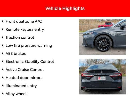 Underground 2025 Toyota Camry SE