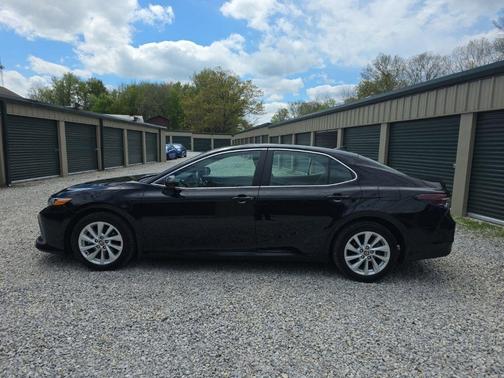 Midnight Black Metallic 2024 Toyota Camry LE