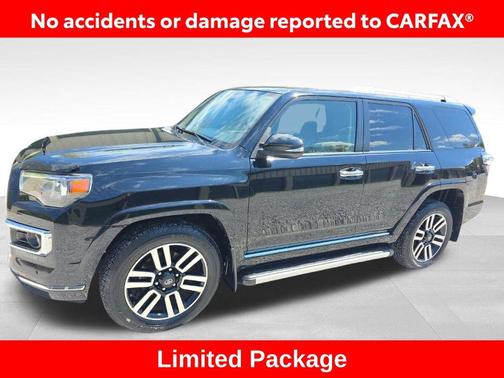 Midnight Black Metallic 2018 Toyota 4Runner Limited