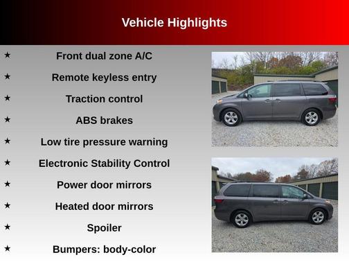 2017 Toyota Sienna LE