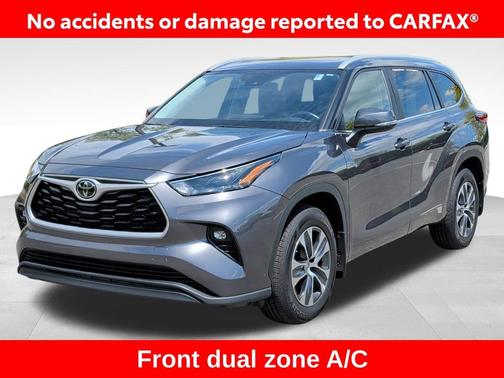 Magnetic Gray Metallic 2023 Toyota Highlander XLE