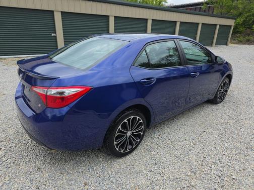 Blue Crush Metallic 2015 Toyota Corolla S Plus