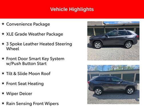 Magnetic Gray Metallic 2021 Toyota RAV4 XLE