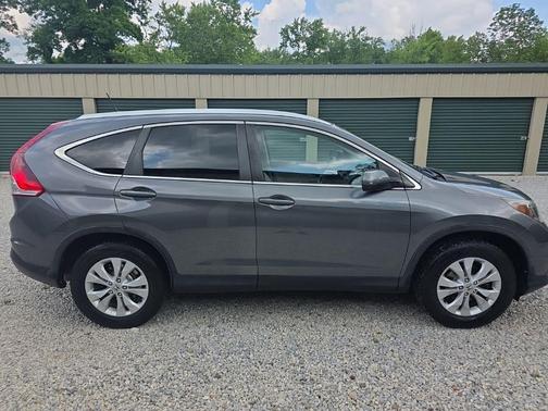 Gray 2014 Honda CR-V EX-L