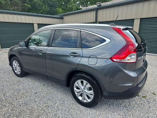 Gray 2014 Honda CR-V EX-L