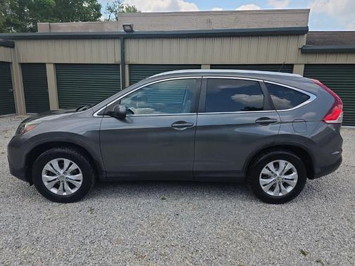 Gray 2014 Honda CR-V EX-L