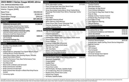 2023 BMW M240 i xDrive