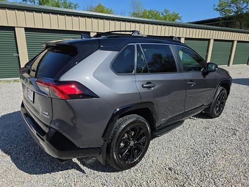 Midnight Black Metallic 2024 Toyota RAV4 Hybrid SE