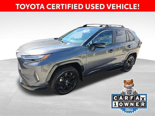 Midnight Black Metallic 2024 Toyota RAV4 Hybrid SE