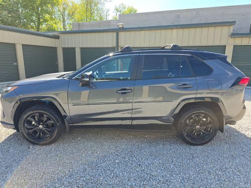Midnight Black Metallic 2024 Toyota RAV4 Hybrid SE