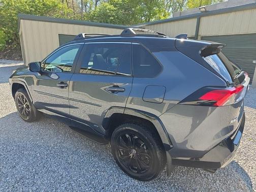 Midnight Black Metallic 2024 Toyota RAV4 Hybrid SE