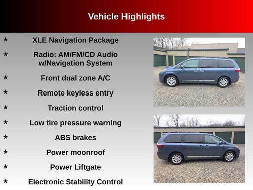 2015 Toyota Sienna XLE