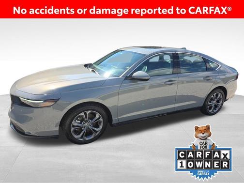 Urban Gray Pearl 2025 Honda Accord Hybrid EX-L