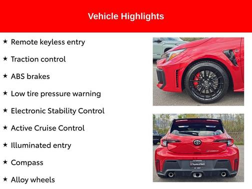 2025 Toyota GR Corolla Core