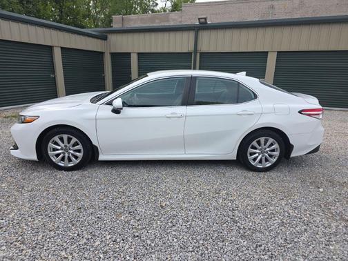 Super White 2020 Toyota Camry LE