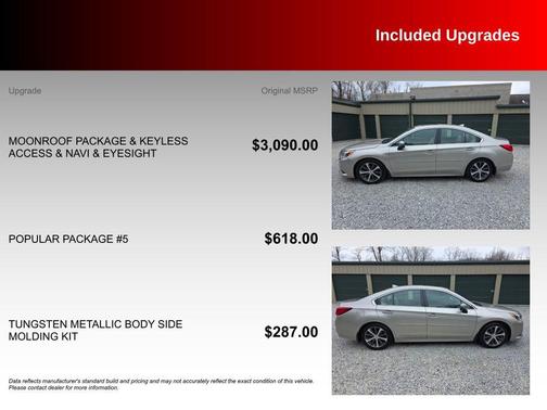 2016 Subaru Legacy Limited