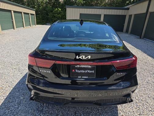 Aurora Black 2024 Kia Forte GT-Line