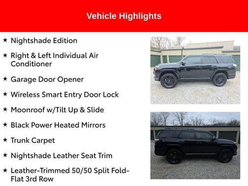 2021 Toyota 4Runner Nightshade Special Edition