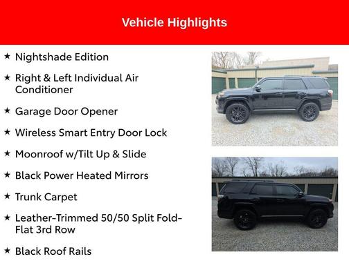 2021 Toyota 4Runner Nightshade Special Edition