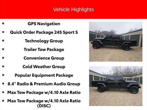2021 Jeep Gladiator Sport S