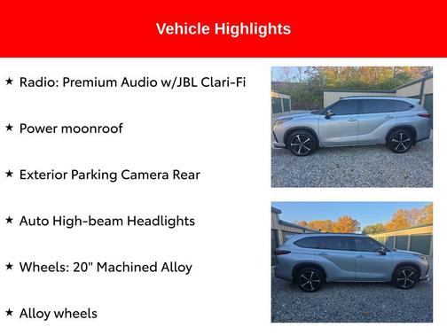 2021 Toyota Highlander XSE