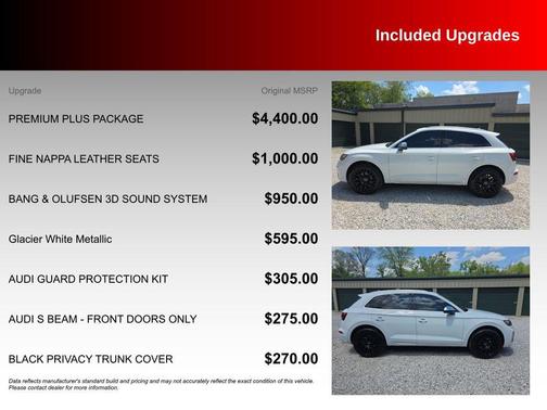Glacier White 2021 Audi SQ5 3.0T Premium Plus