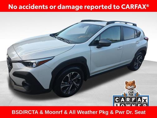 Crystal White Pearl 2024 Subaru Crosstrek Premium