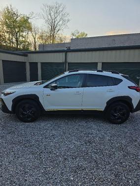 Crystal White Pearl 2024 Subaru Crosstrek Sport