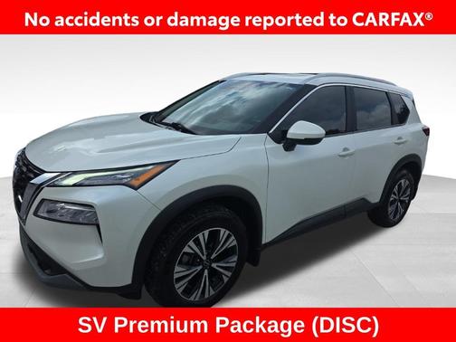 Pearl White Tricoat 2023 Nissan Rogue SV