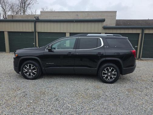 Ebony Twilight Metallic 2021 GMC Acadia AWD SLE