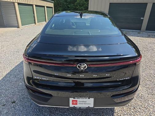 Black 2026 Toyota Crown Limited