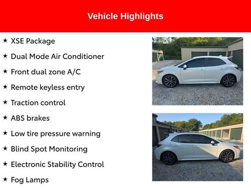 2019 Toyota Corolla XSE
