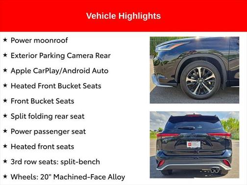 2022 Toyota Highlander XSE