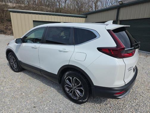 Platinum White Pearl 2020 Honda CR-V AWD EX