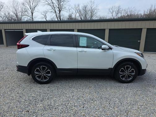 Platinum White Pearl 2020 Honda CR-V AWD EX
