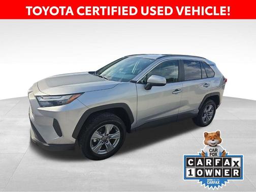 Silver Sky Metallic 2025 Toyota RAV4 Hybrid XLE