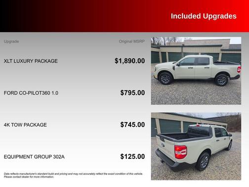 Desert Sand 2025 Ford Maverick XLT