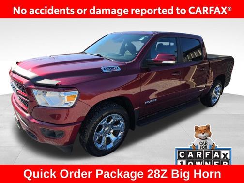 Delmonico Red Pearlcoat 2020 RAM 1500 Big Horn/Lone Star