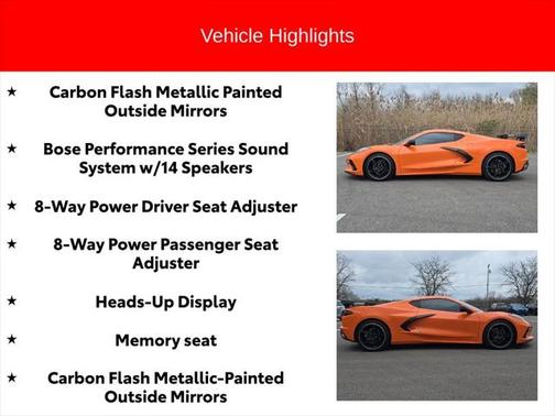 2023 Chevrolet Corvette Stingray w/2LT