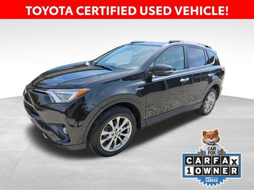 Black Sand Pearl 2016 Toyota RAV4 Hybrid Limited