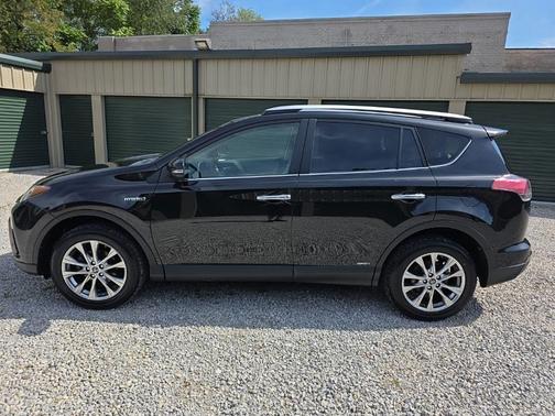 Black Sand Pearl 2016 Toyota RAV4 Hybrid Limited