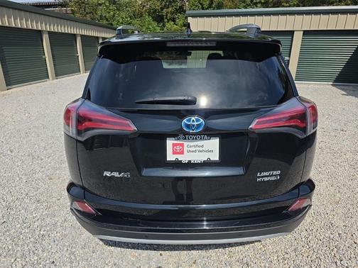 Black Sand Pearl 2016 Toyota RAV4 Hybrid Limited