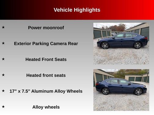 2017 Acura TLX w/Technology Package