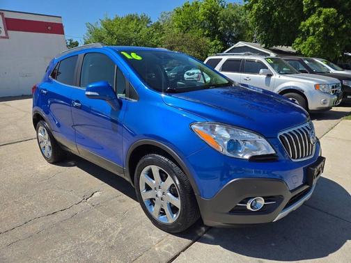 Blue 2016 Buick Encore Premium