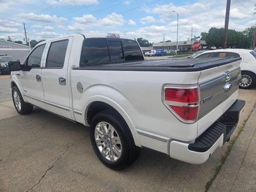 White 2014 Ford F-150 Platinum