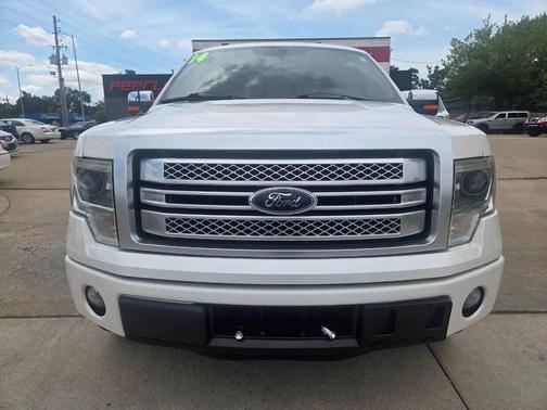 White 2014 Ford F-150 Platinum