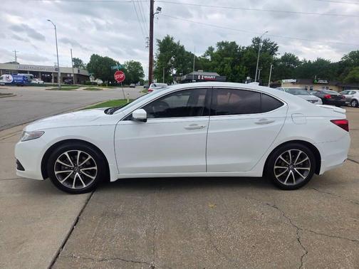 White 2015 Acura TLX V6