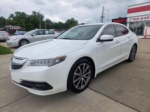 White 2015 Acura TLX V6