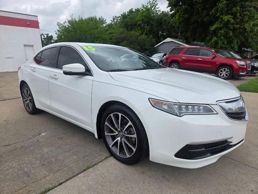 White 2015 Acura TLX V6