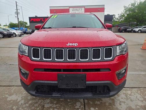 Red 2017 Jeep New Compass Latitude